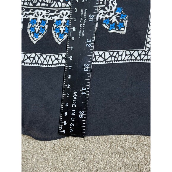 NWOT BCBGMAXAZRIA Sz M Inessa Kaftan Tonic Dress Paisley KIMONO Boho Beach Party - Picture 15 of 15